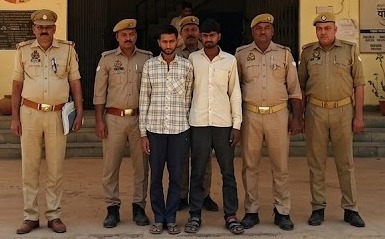 हत्या प्रकरण में घोरावल पुलिस की बड़ी कार्रवाई ,2 वांछित अभियुक्त गिरफ्तार