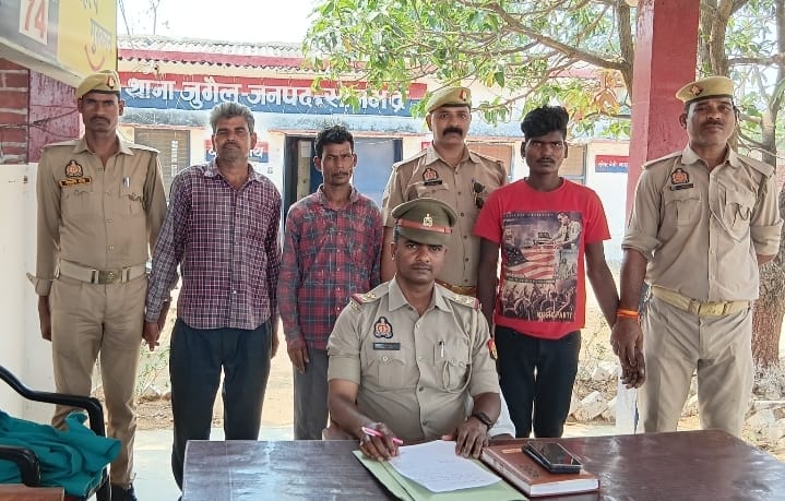 जुगैल पुलिस ने मुकदमा पंजीकरण के महज 24 घंटे के भीतर तीन वांछित अभियुक्त को किया गिरफ्तार