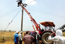 आंधी-बारिश के बाद विद्युत व्यवस्था बहाली का कार्य युद्धस्तर पर जारी