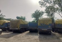 ओवरलोड एवं मानक विहीन भारी वाहनों के विरुद्ध थाना शक्तिनगर पुलिस की बड़ी कार्यवाही