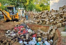 ऑपरेशन दहन” के तहत अवैध शराब के विरुद्ध बड़ी कार्यवाही
