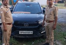 गैंगस्टर एक्ट के तहत बड़ी कार्यवाही अपराध से अर्जित ₹54.10 लाख मूल्य की टाटा नेक्सॉन एवं हाईवा ट्रक कुर्क