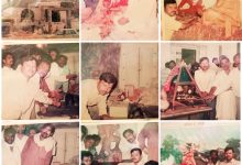 मां वैष्णो देवी मंदिर बारी डाला सोनभद्र के मंदिर के स्थापना, मूर्तियों को स्थापित करते हुए श्रद्धालु