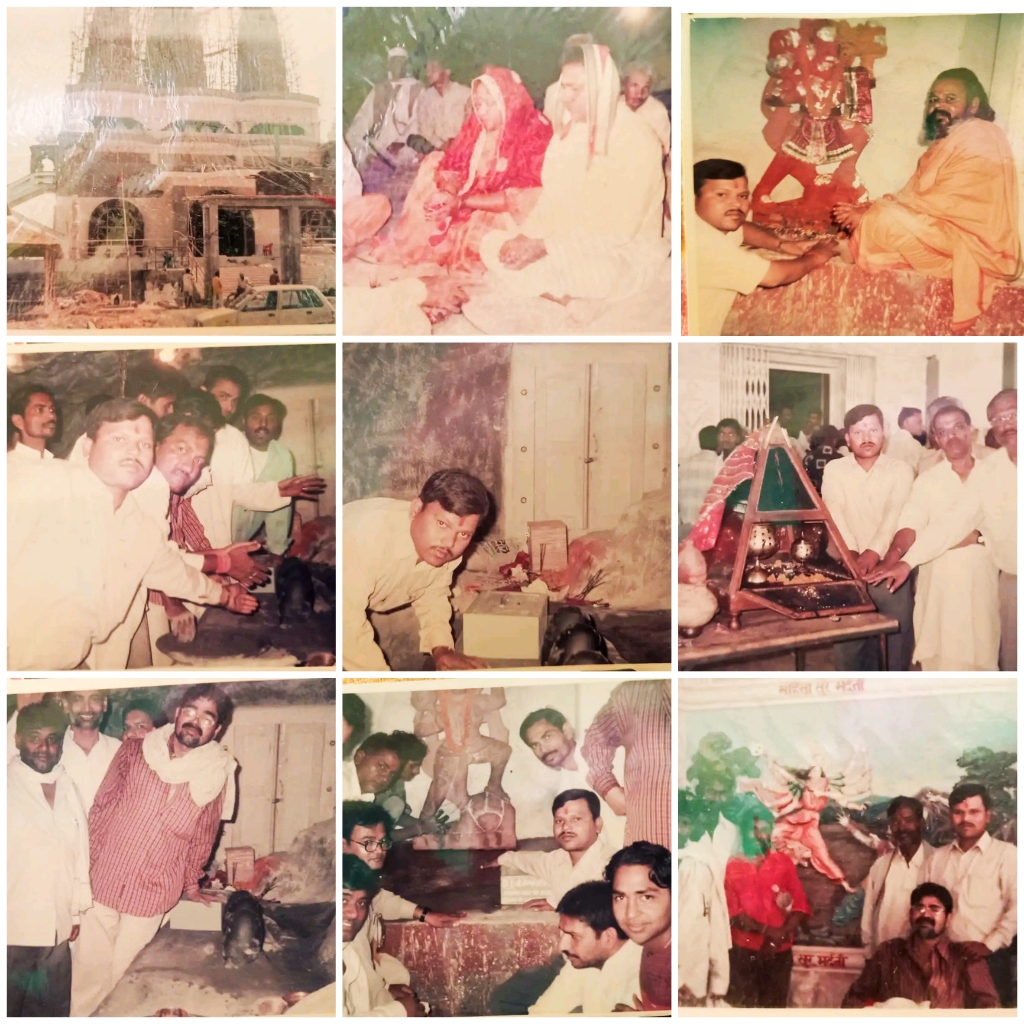 मां वैष्णो देवी मंदिर बारी डाला सोनभद्र के मंदिर के स्थापना, मूर्तियों को स्थापित करते हुए श्रद्धालु मां वैष्णो देवी मंदिर बारी डाला सोनभद्र के मंदिर के स्थापना, मूर्तियों को स्थापित करते हुए श्रद्धालु