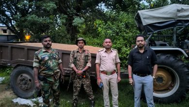 खनन विभाग ने अवैध दो ट्रेक्टर को जप्त किया खनन विभाग ने अवैध दो ट्रेक्टर को जप्त किया