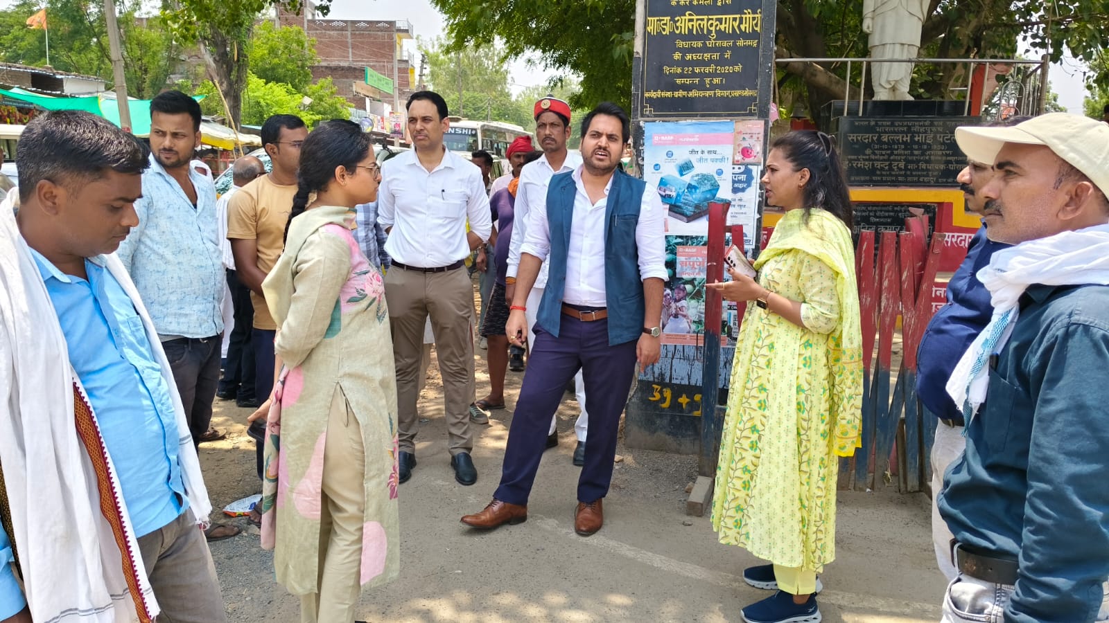 जल निकासी नाली निर्माण का शीघ्र तैयार होगा एस्टीमेट