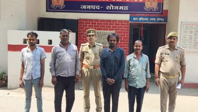 अपराधियों के विरुद्ध चलाए जा रहे अभियान के तहत 4 वारंटी अभियुक्त गिरफ्तार