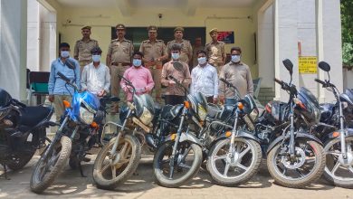 पुलिस की बड़ी कार्रवाई 6 जुआरी गिरफ्तार
