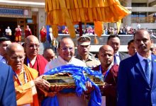 भगवान बुद्ध के दो प्रमुख शिष्यों, अर्हंत सारिपुत्र और अर्हंत मौद्गल्यायन के पवित्र अवशेषों के दर्शन किए
