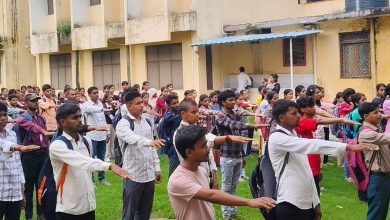 ओबरा डिग्री कॉलेज में युवाओं ने ली नशा मुक्ति की शपथ, सामाजिक बदलाव का दिया संदेश