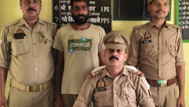 गैंगस्टर एक्ट के वांछित अभियुक्त को किया गया गिरफ्तार