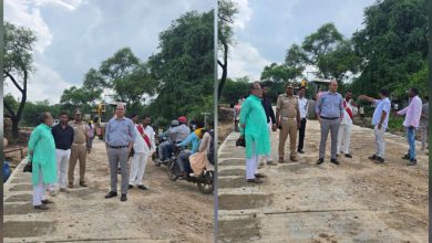 जिलाधिकारी के निर्देश पर रॉबर्ट्सगंज–पन्नूगंज मार्ग पर तैयार हुआ वैकल्पिक मार्ग, यातायात हुआ सुगम