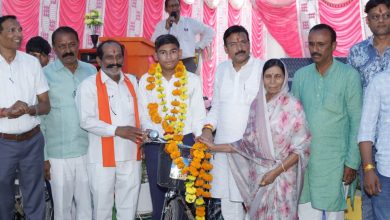 साइकिल केवल साधन नहीं, बेटियों के सपनों को गति देने का माध्यम है : सांसद गजेन्द्रसिंह पटेल