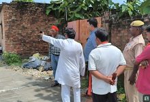 निर्माण कार्य की गुणवत्ता में कमी मिलने पर कार्य रुकवाया गया, ठेकेदार को नोटिस जारी करने के निर्देश