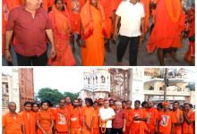 डा ए के गुप्ता 5 वर्षो से लगातार कावरियो की सेवा में, विधायक एवं कांवरियों का किया स्वागत।