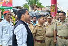 जिलाधिकारी एवं पुलिस अधीक्षक ने शिवद्वार मंदिर एवं मंदिर मार्ग का किया निरीक्षण,