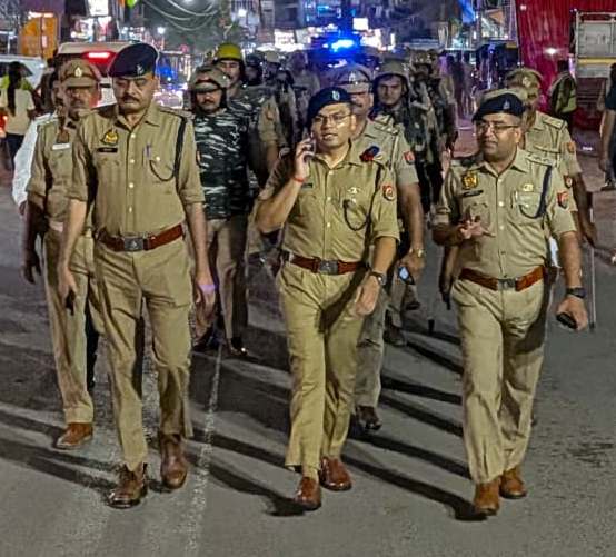 बारावफात पर्व पर सुरक्षा व्यवस्था को लेकर पुलिस अधीक्षक सोनभद्र की सक्रियता