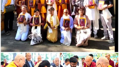 सोनभद्र के बेलहत्थी स्थित सिरी आश्रम (बुद्ध विहार) से निकला आमंत्रण हिमाचल प्रदेश के मैक्लोडगंज तक पहुंचा।विकास शाक्य