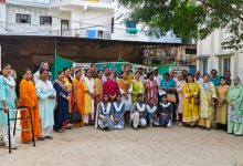 शासकीय स्कूलों में भारत विकास परिषद ने रोपे पौधे, पर्यावरण संरक्षण का दिया संदेश।
