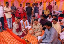 क्षेत्राधिकारी घोरावल के कार्यालय एवं आवासीय भवन निर्माण हेतु भूमि पूजन एवं शिलान्यास