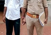 गैंगस्टर एक्ट में वांछित अभियुक्त को किया गया गिरफ्तार