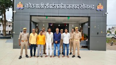 मारपीट एवं जान से मारने की धमकी के मुकदमे में नामजद 5 अभियुक्त गिरफ्तार