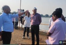 डैम पर मूर्ति विसर्जन स्थल का अपर जिलाधिकारी ने लिया जायजा, सुरक्षा व्यवस्था दुरुस्त रखने के निर्देश
