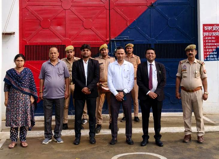 जिला कारागार सोनभद्र में साप्ताहिक जेल लोक अदालत का आयोजन, दो मामलों का हुआ निस्तारण