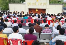 शारदीय नवरात्र एवं दशहरा पर्व को शांतिपूर्ण एवं सौहार्दपूर्ण वातावरण में सम्पन्न कराने के संबंध में बैठक
