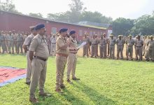 शारदीय नवरात्र एवं दशहरा पर्व के दृष्टिगत सोनभद्र पुलिस अलर्ट, पुलिस लाइन चुर्क में दंगा नियंत्रण/बलवा ड्रिल का आयोजन